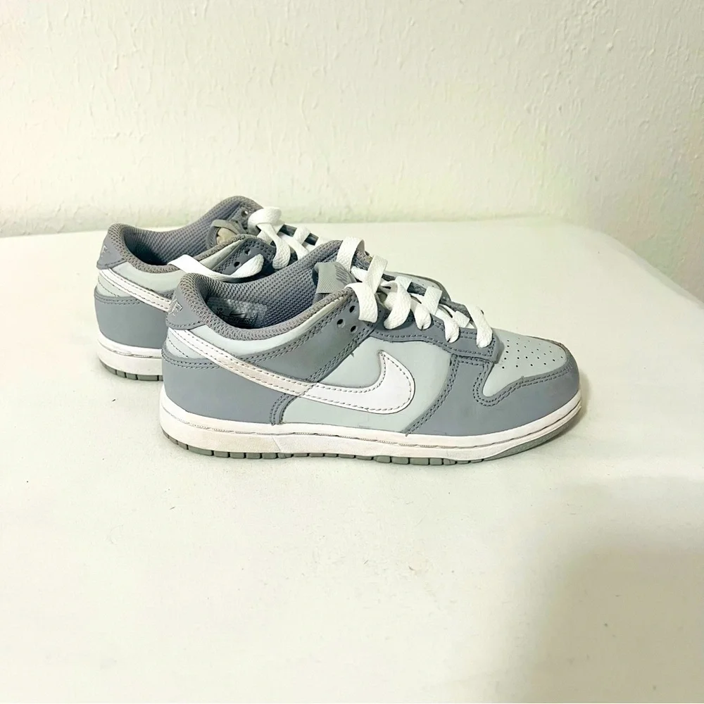 Nike Dunk Low (PS) Size 13C Pure Platinum/White-Wolf Grey Shoes DH9756-001 Box